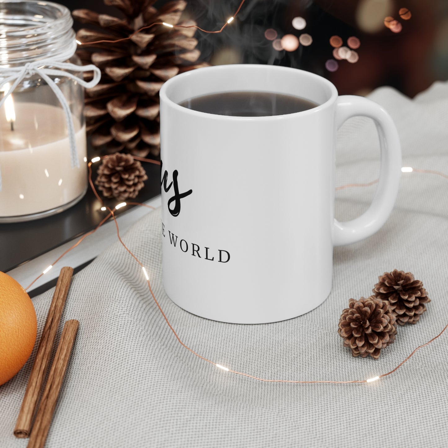 Ceramic Mug 11oz - Jesus Light of the World