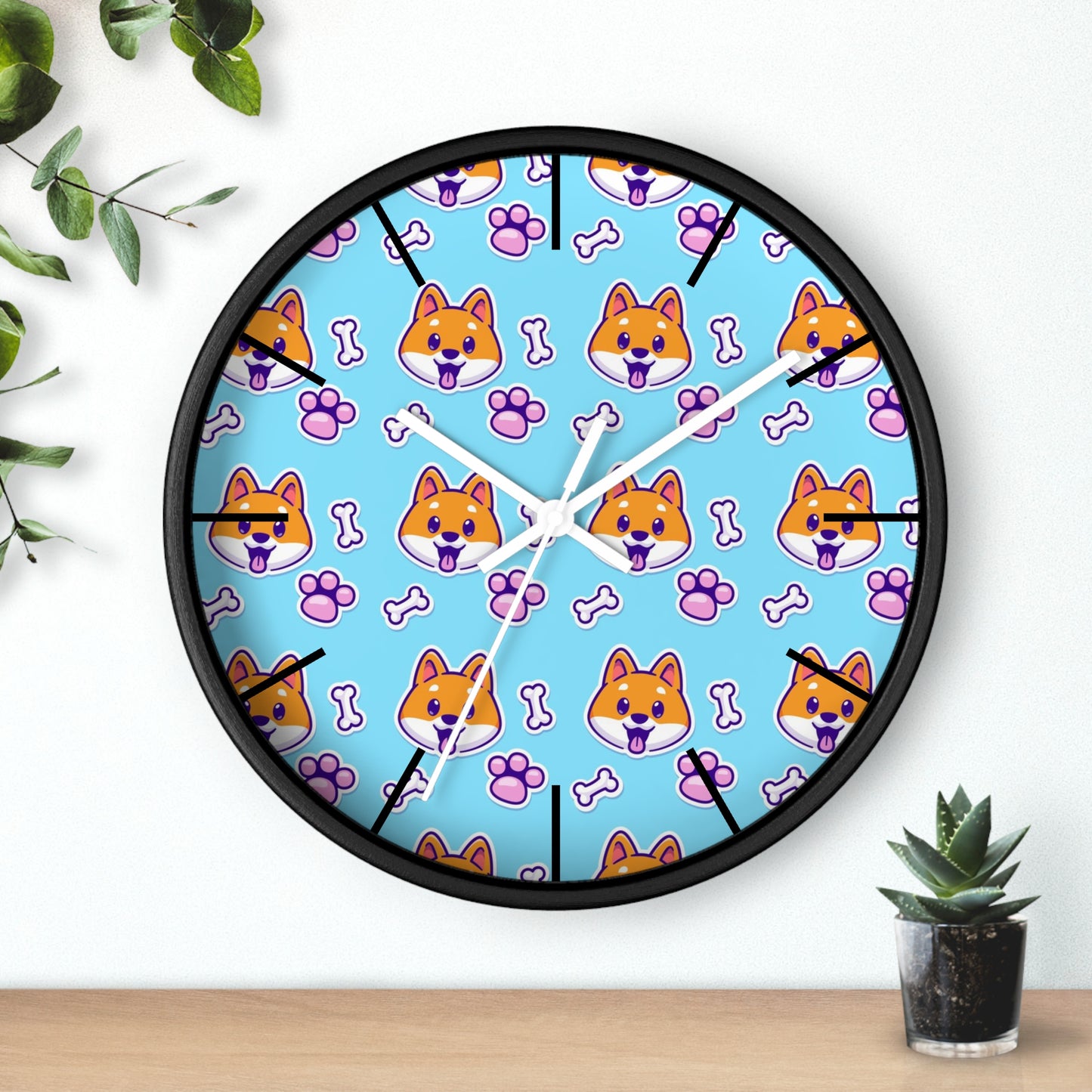 Wall Clock - "Doggie"