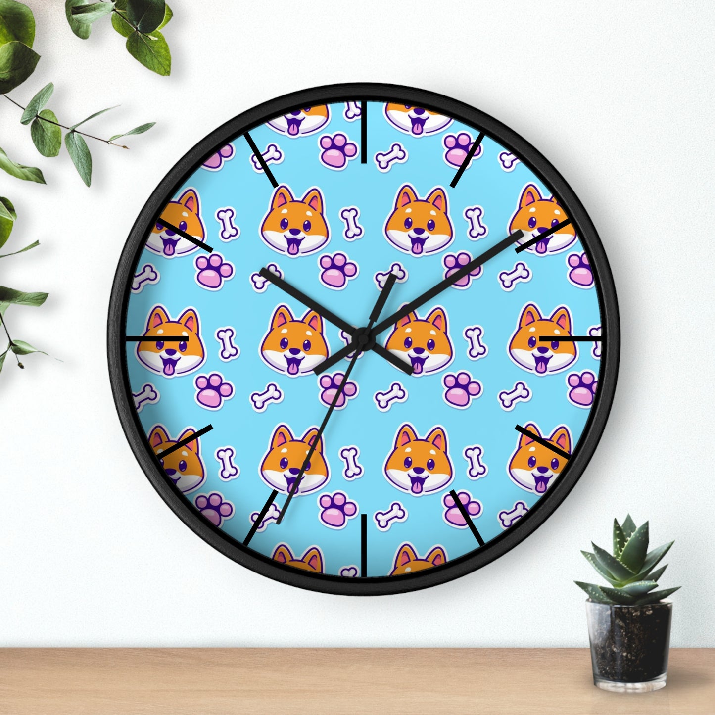 Wall Clock - "Doggie"