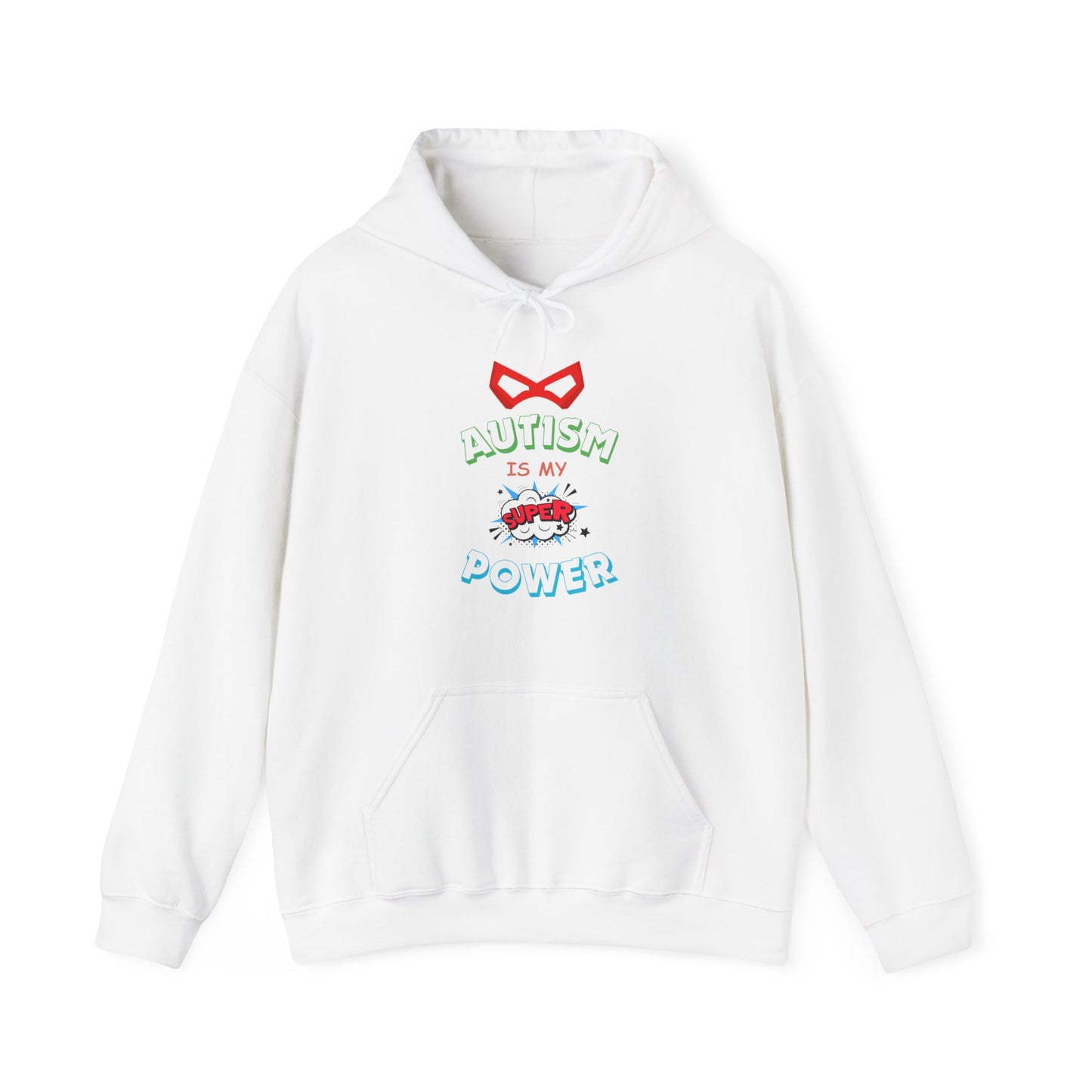 Unisex Heavy Blend™ Hooded Sweatshirt "Autism is my Super Power"