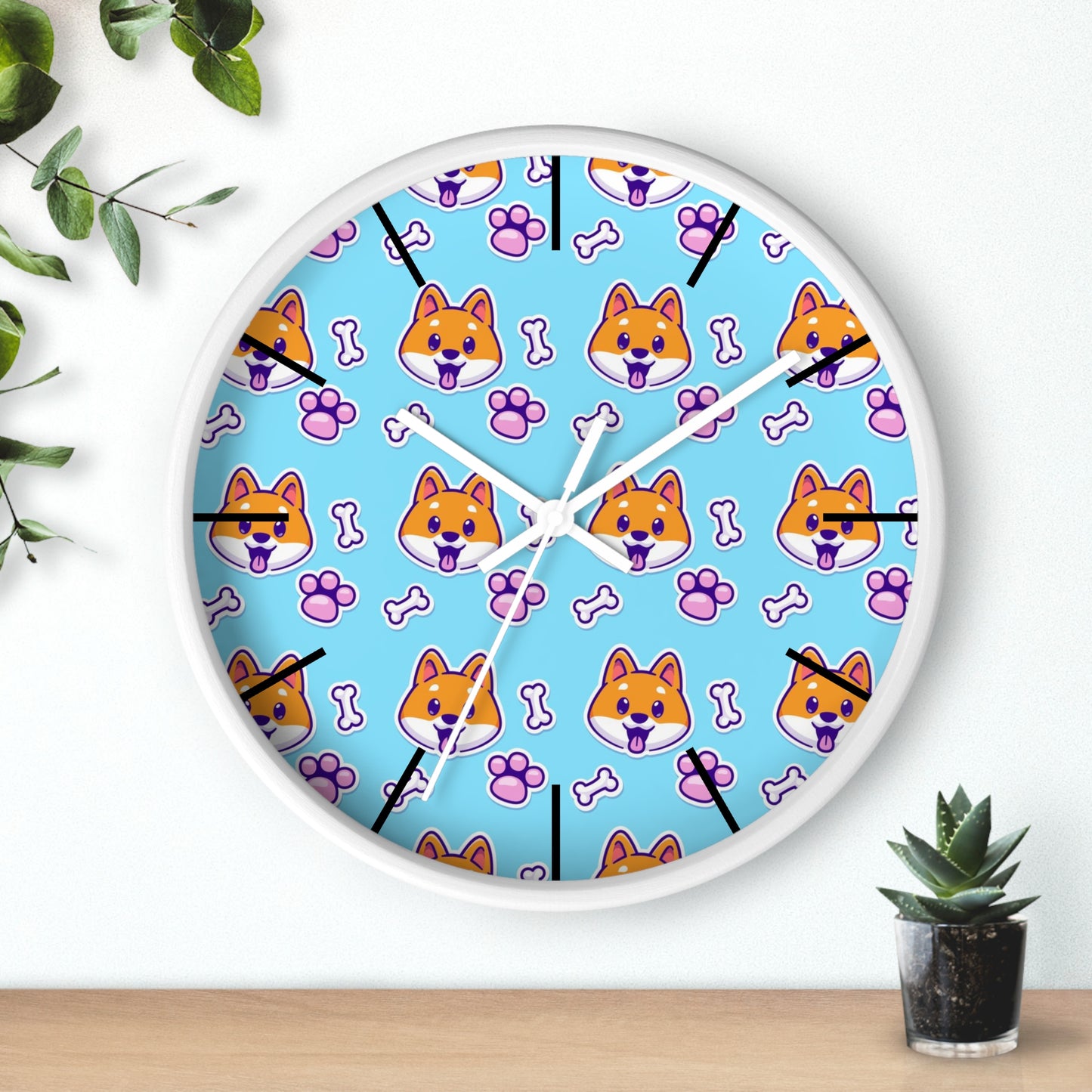 Wall Clock - "Doggie"