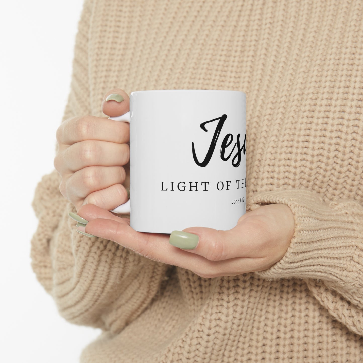 Ceramic Mug 11oz - Jesus Light of the World