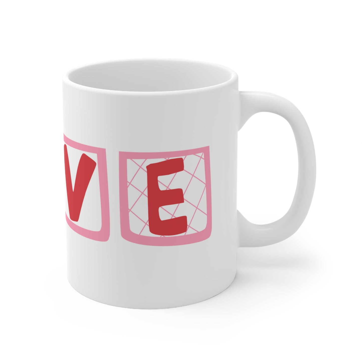 Ceramic Mug 11oz - "Love"