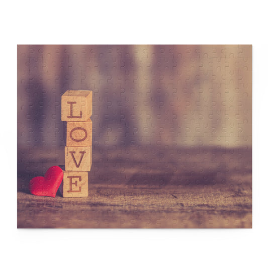 Puzzle (120, 252, 500-Piece) - "Love"