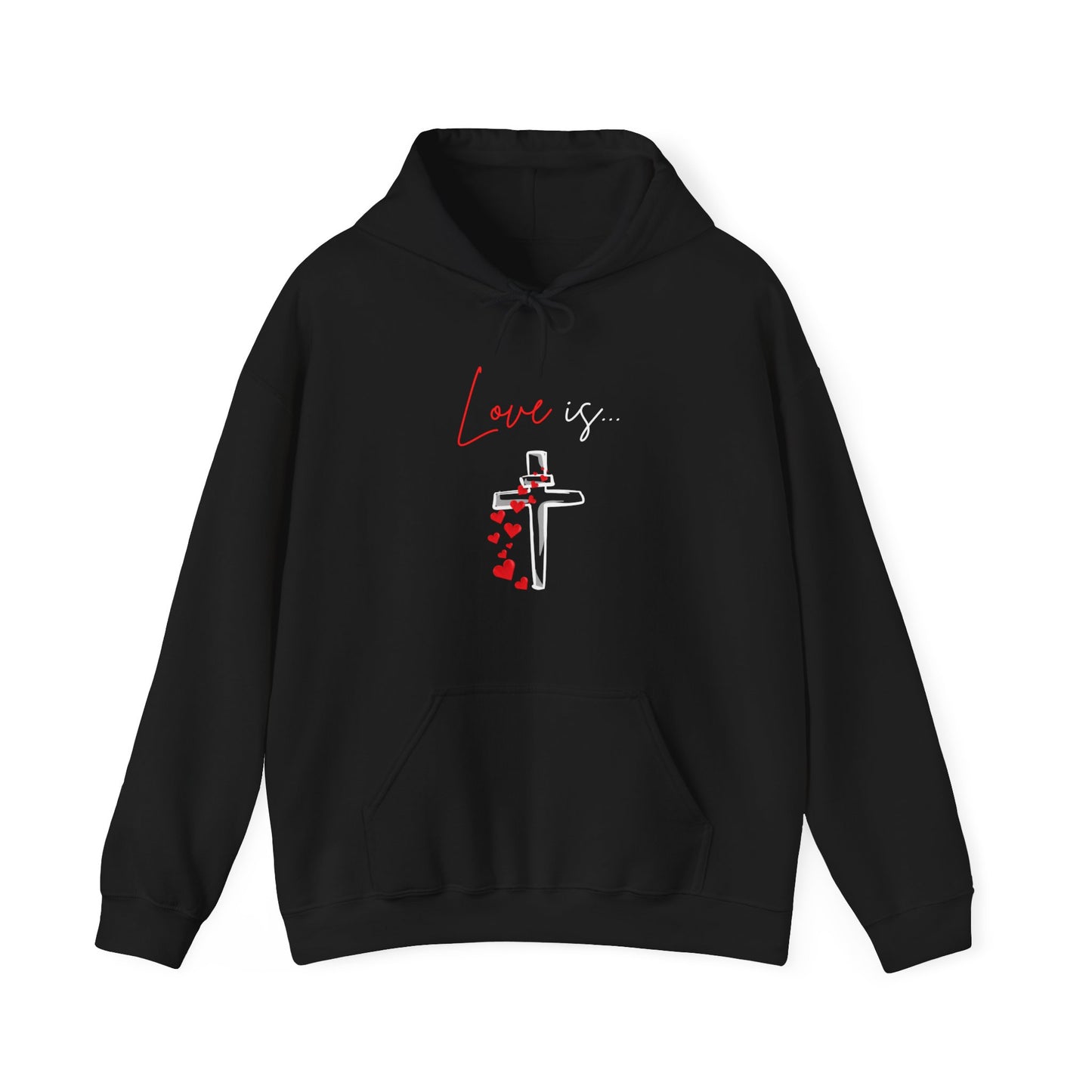 Unisex Heavy Blend™ Hooded Sweatshirt - "Love Is"