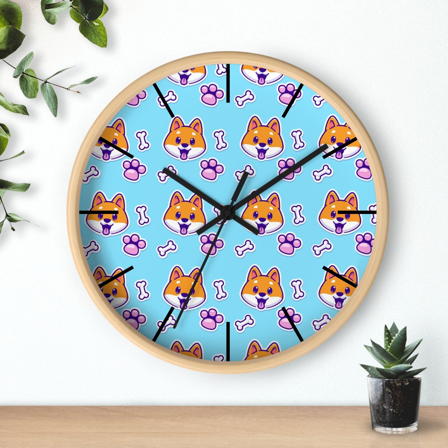 Wall Clock - "Doggie"