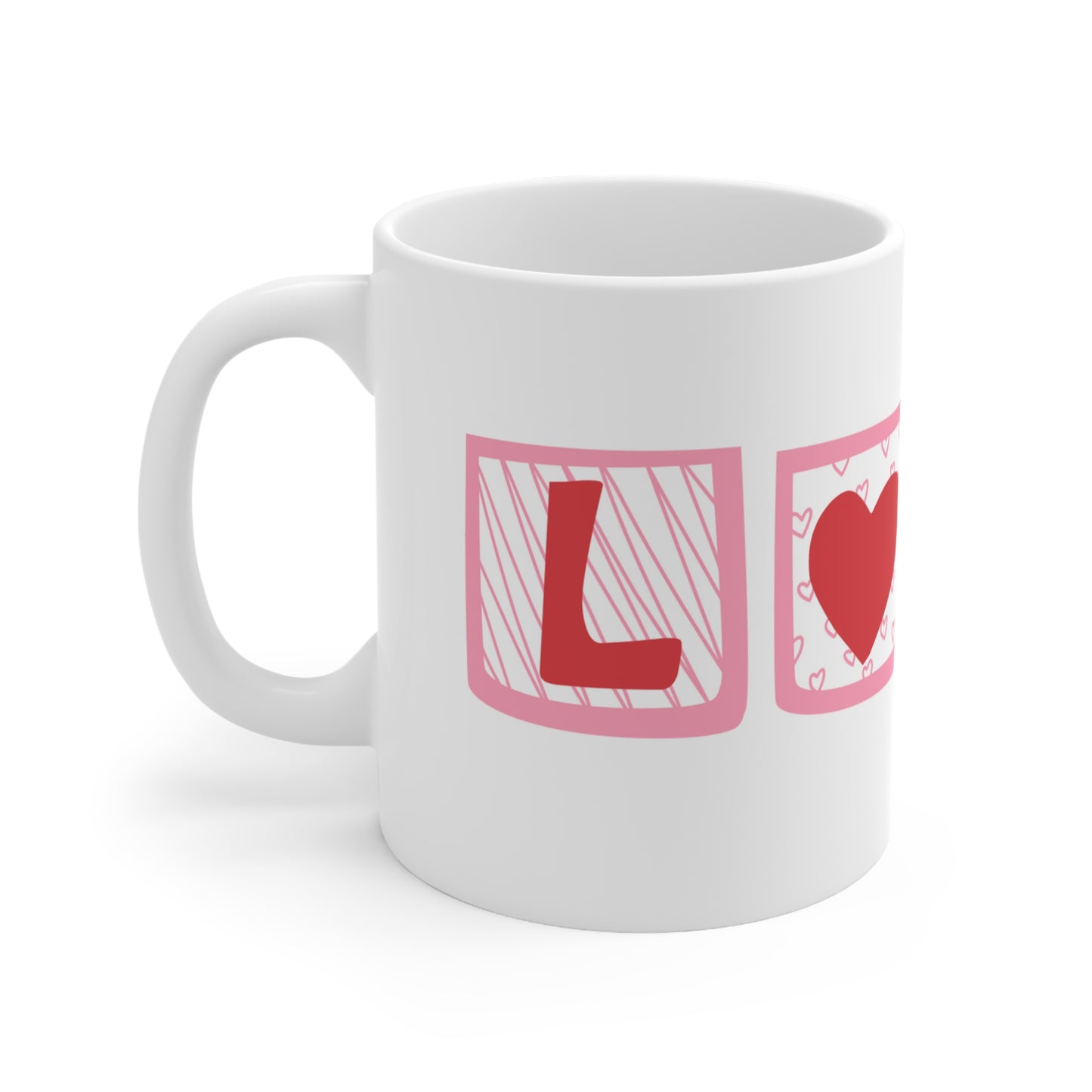 Ceramic Mug 11oz - "Love"