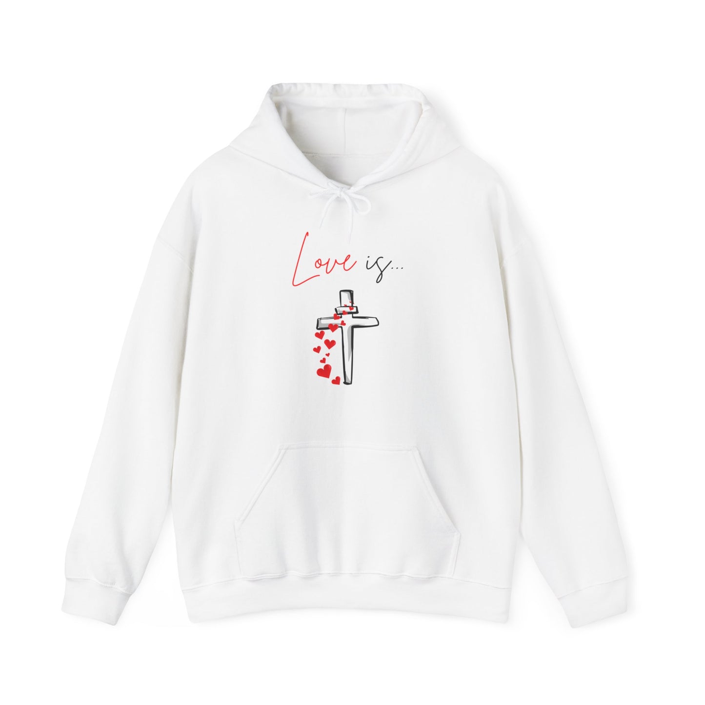 Unisex Heavy Blend™ Hooded Sweatshirt - "Love Is"