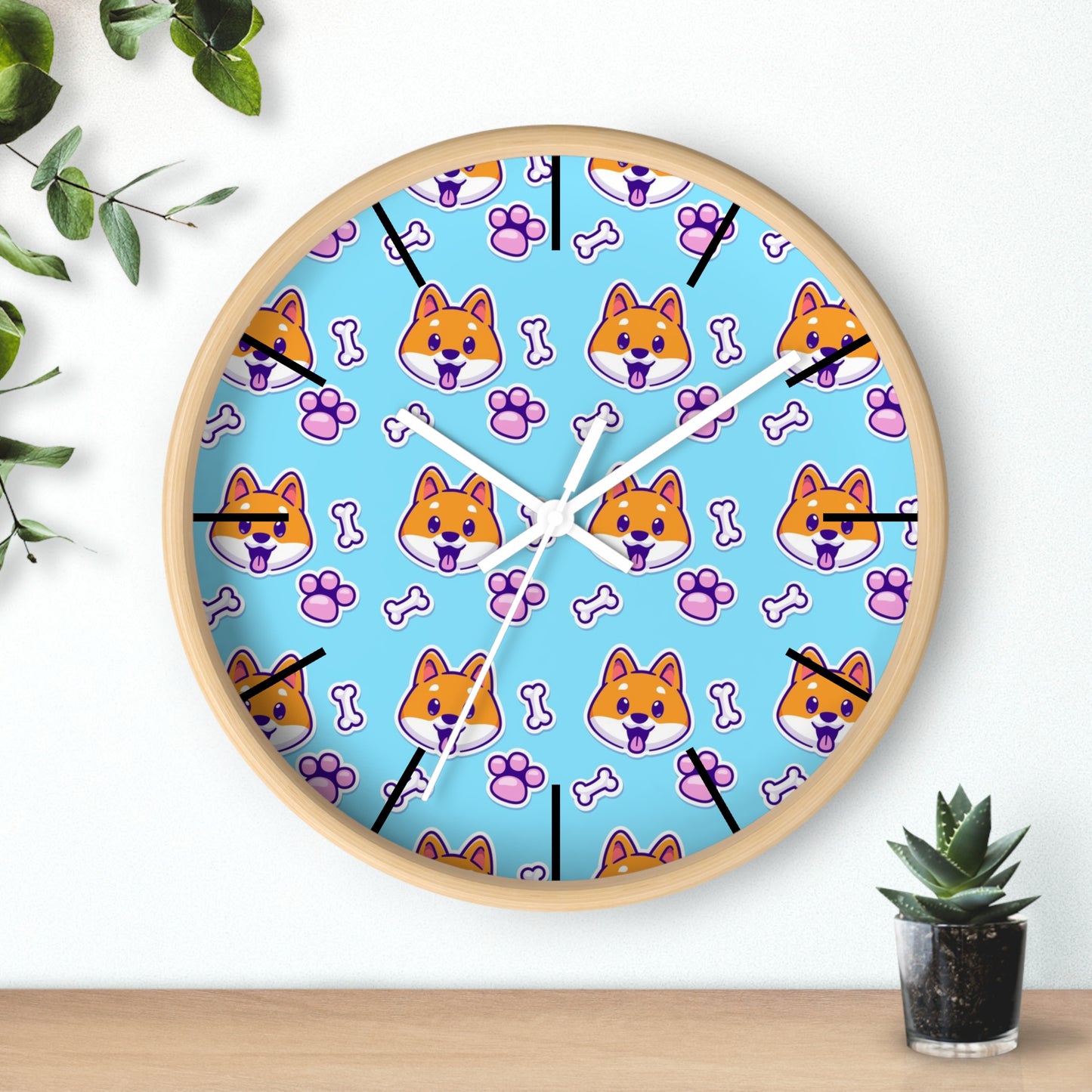 Wall Clock - "Doggie"