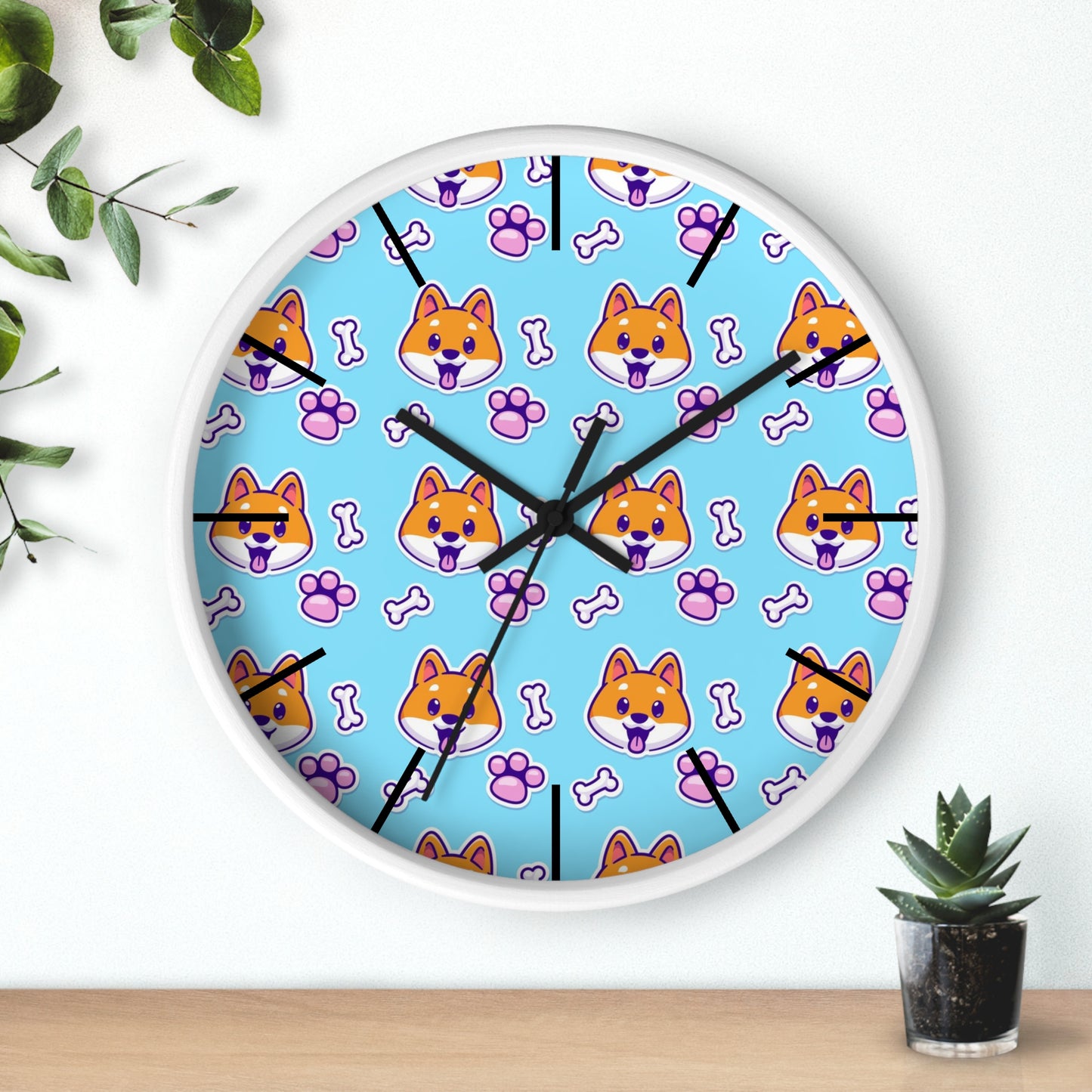 Wall Clock - "Doggie"